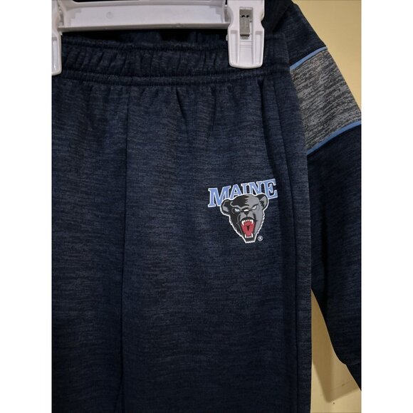 Maine Black Bears Colosseum Outfit Set Hoodie Sweatpants Toddler 3T NEW - Picture 6 of 7